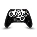 Head Case Designs Licenza Ufficiale Assassin's Creed Grunge Bandiera Nera Logo Opaca in Vinile Sticker Gaming Pelle Adesivo Compatibile con Xbox Series X/S Controller