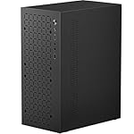 Micro ATX Case PC Case: MATX Case Mini PC ITX Desktop Computer Case Support Micro ATX MATX DTX ITX Mini PC with USB3.0, Support 3.5'' HDD (Black)
