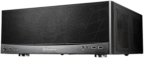 SilverStone GD11 HTPC Micro-ATX/ATX Case – Horizontal Desktop Computer Case with USB-C, ATX PSU Support, 240mm Radiator Support, Supports up to 340mm Graphics Cards | SST-GD11B: image 1 of 8