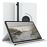 CONSTRUCTION MATÉRIELLE PREMIUM : Notre étui pour tablette présente une coque rigide durable avec finition similicuir et permet une rotation à 360° pour une flexibilité maximale