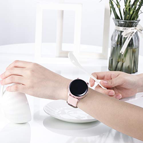 Geak Compatible With Samsung Galaxy Active 2 Watch Case 40Mm, 3 Pack Soft Tpu Full Cover Screen Protector Case For Samsung Galaxy Active 2 Smartwatch 40Mm Black/Clear/Rose Gold #TOP6