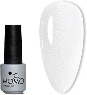 MOMO professional Kalıcı Oje S015 Simli Beyaz 4 ml