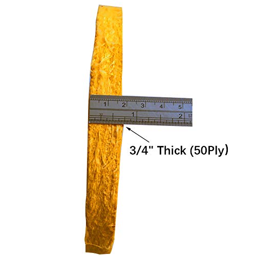 Image of SCOTTCHEN Buffing Polishing Wheel Yellow 8 inch (50 Ply) for Bench Grinder 5 /8 inch Arbor Hole - 1pcs