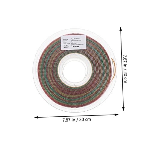 Filamento PLA rojo de 1.75mm para impresoras 3D - Fernando Cortés