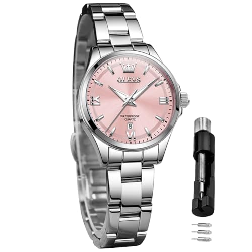 OLEVS fB[Xrv NH[c XeXoh NVbN @\ 30Mh rWlX pEHb` lC  킢 Mtg watch for women sN