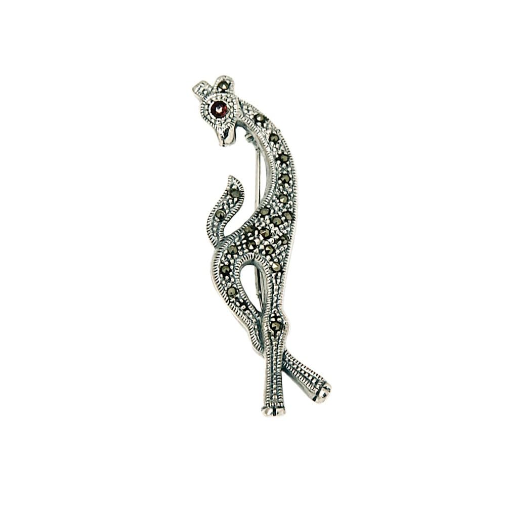 Girafa Pizor Silver Broche Law 925m Women 20mm. Marquesitas