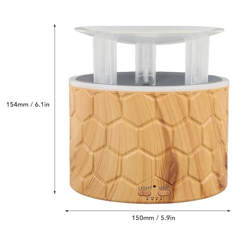 Humidificador de escritorio 400ml con luz nocturna y temporizador miniatura 3