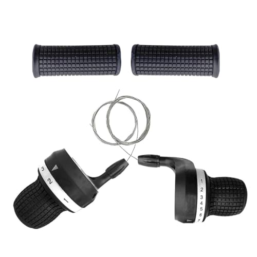 Manettes De Vitesses Sachs Power Grip Plus 3x7 - Twist Grip - Occasion