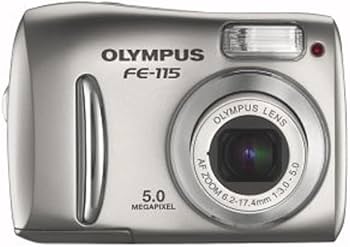 Amazon Canada: Olympus FE-115 5MP Digital Camera with 2.8x Optical