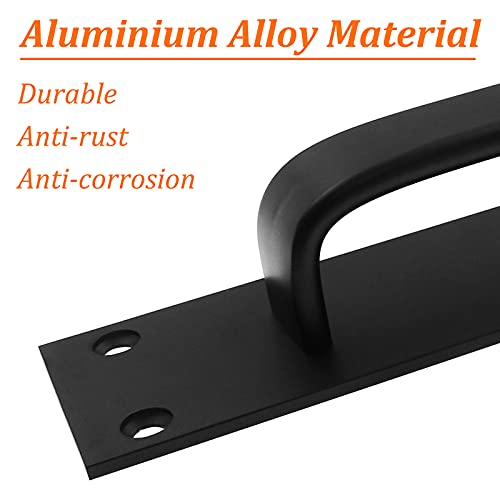 Jiozermi Black Aluminium Alloy Barn Door Handles #TOP20