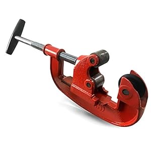 QWORK Professional Pipe Cutter Tool for 1-3″ Pipes – Ideal for Plumbing, Automotive, and Construction Projects