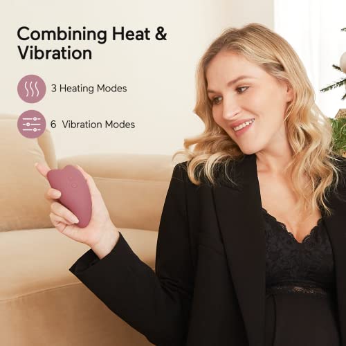 image for Momcozy Double Lactation Massager Warming for Breastfeeding, Pumping, 