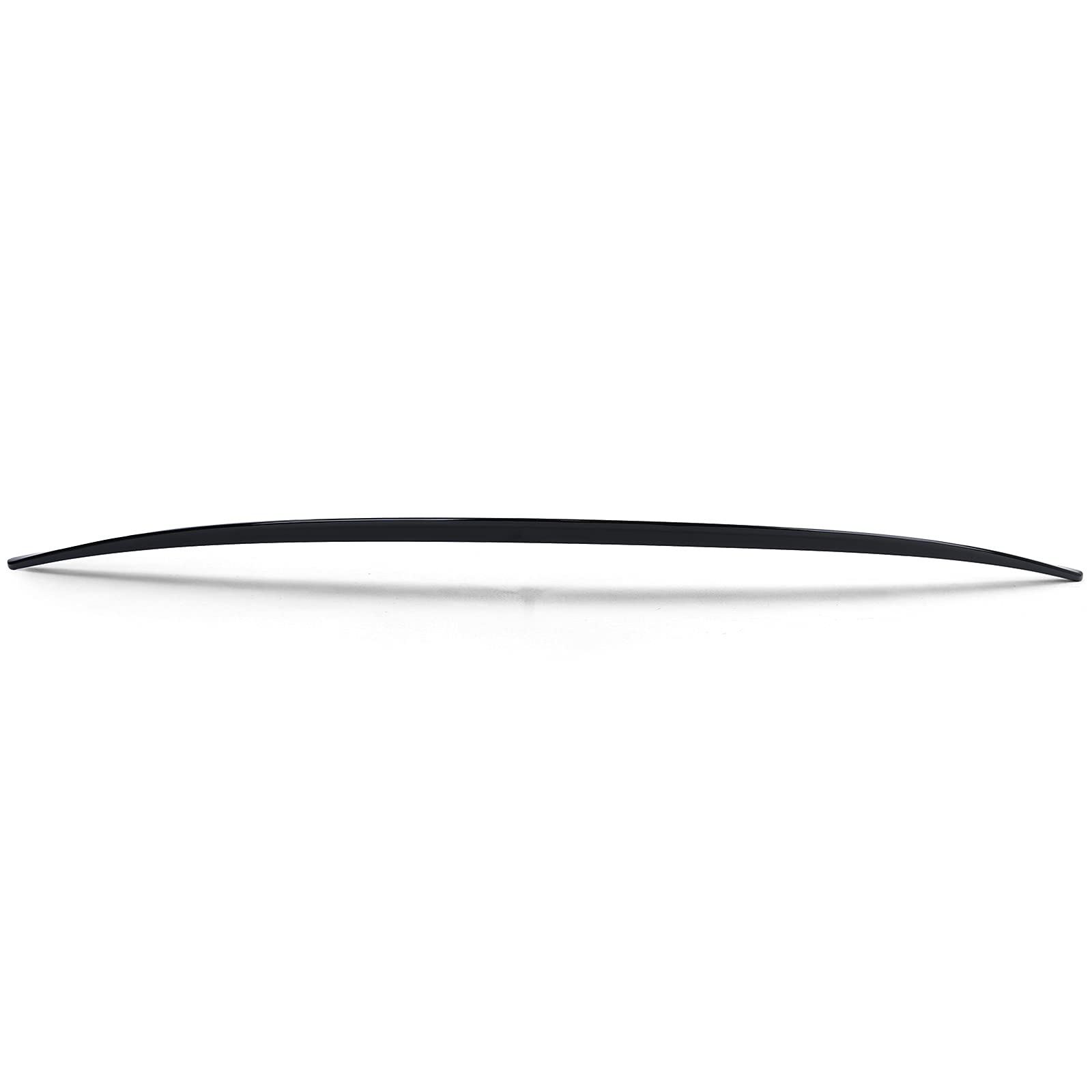 Sport Heckspoiler Lippe Schwarz Glanz mit ABE für Mercedes E Klasse W213 16-20