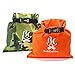 Bush Craft 28932 Dry Bag, 2L, Orange and Camo, Set of 2