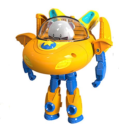 LUCASY Super-Boomi Deformación Juego,Robot para Niños,Tuch-Fan Transformando Robot,Ensamblado Mecánico,Niño Astronave Juguetes,Creativo, Boomi Figura,Decoración De La Habitación Cover