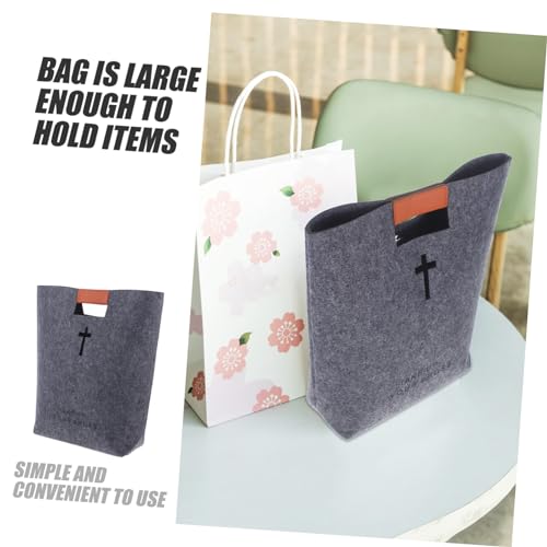 Storage Bag Multi-function Tote Bag Bible Bag for Ladies Bag for Bible Felt Bible Bag Bible Organizer2