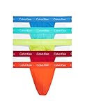 Calvin Klein Men's The Pride Edit 5-Pack Underwear, Cherry Tomato, Persian RED, Lemon Lime, Aqua Green, Blue AMBIENCE, L