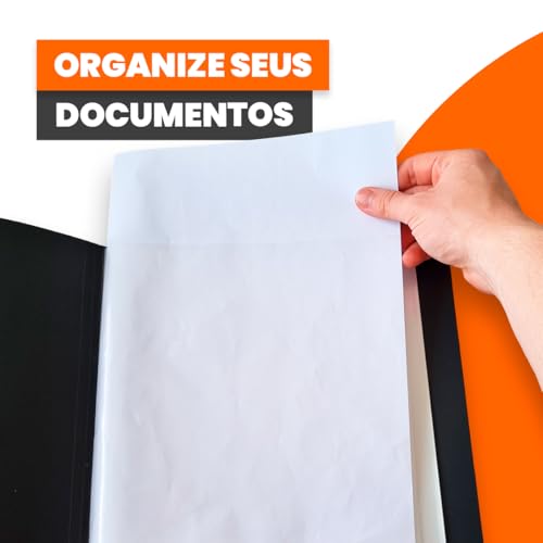 Pasta Catalogo A4 Executive Preta C/30 Plasticos, Dello, 6056.P.0020, Preta