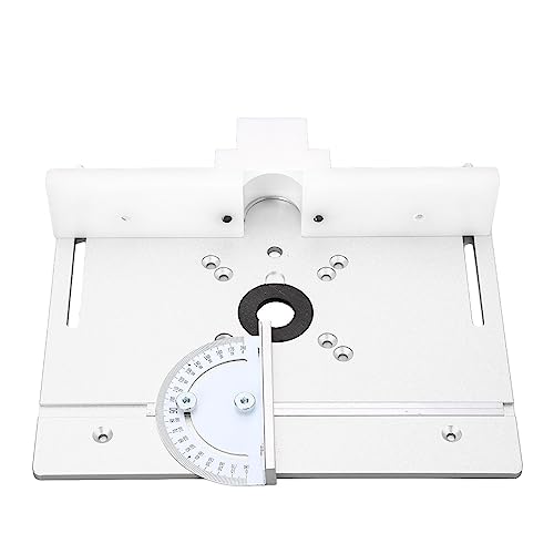 Kit de sistema de elevação de roteador de metal, ferramentas de precisão para marcenaria, placa de b