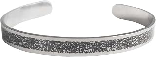 M Men Style Unisex Adult Muslim Islam Arabic Calligraphy Engraved Ayatul Kursi Stainless Steel Cuff Bangle Christmas Birth... Price In India
