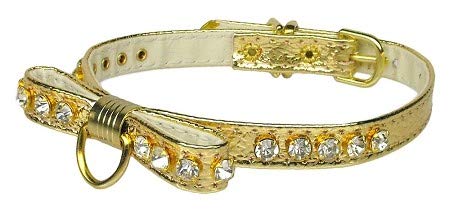Collier Cristaux Brillants Tour de Cou Or Bijou Femme Ajustable 17-22cm