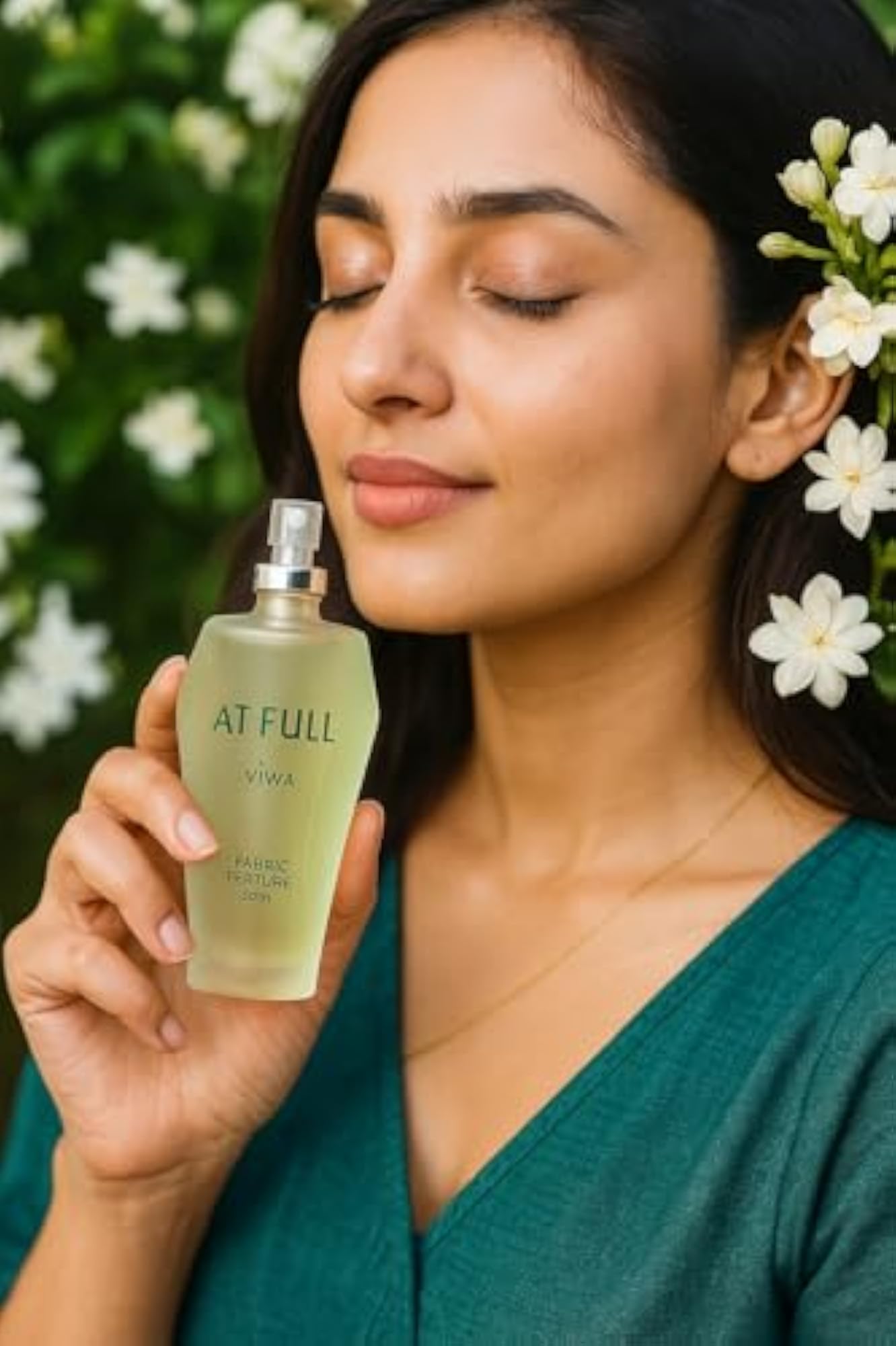 Mysore Mallige Jasmine Perfume Spray 40ml, Authentic Indian Scent