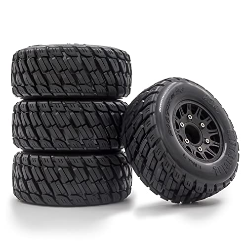 Goolrc Rc Car Tires 4Pcs Replacements For 12Mm 14Mm 17Mm Arrma Traxxas Hsp Tamiya Hpi Off-Road Vehicle Short Truckrc Car Wheels Rc Car Tires 3 #TOP16