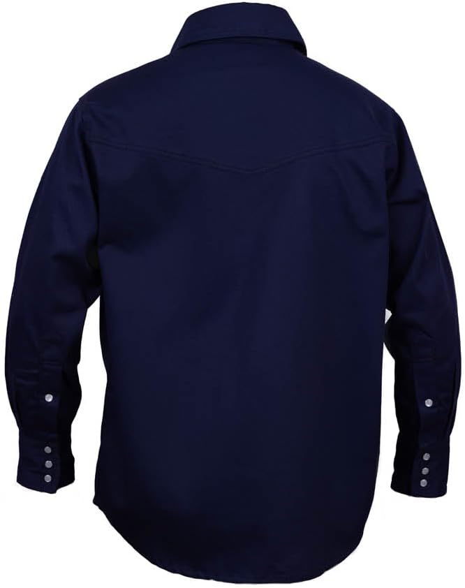 Just In Trend Flame Resistant Light Weight FR Shirt for Men - 88% Cotton, 12% Nylon, 7oz, NFPA 2112