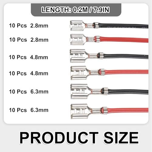 Terminales de crimpado de pala hembra para solucionar fallos de contacto en interruptores y relés 2