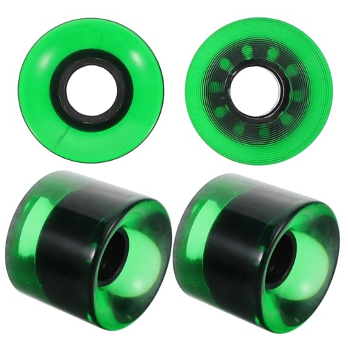 Toddmomy 4 Uds Ruedas De Patineta De PU De Alto Rendimiento Tablas De Calle Y Crucero Ruedas De Patineta Longboards Reemplazos De Ruedas A Prueba De Golpes