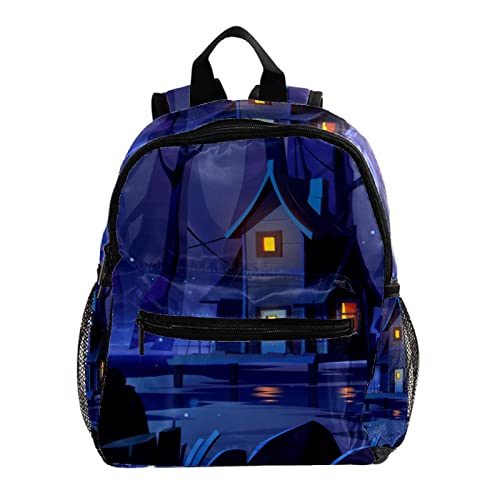 Mini sac à dos en bois enfants pour accompagner l'école et les voyages