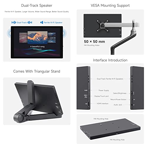 Image of Waveshare 8inch Capacitive Touch Display, 1280x800 Resolution, Supports All Versions of Raspberry Pi, Supports Jetson Nano, VisionFive2, PC and Smartphone