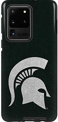 Skinit Pro Phone Case Compatible with Galaxy S20 Ultra 5G - Officially Licensed Michigan State University Spartans MSU Split Design