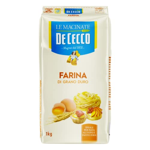 Farinha de Sêmola de Trigo Duro De Cecco Pacote 1kg