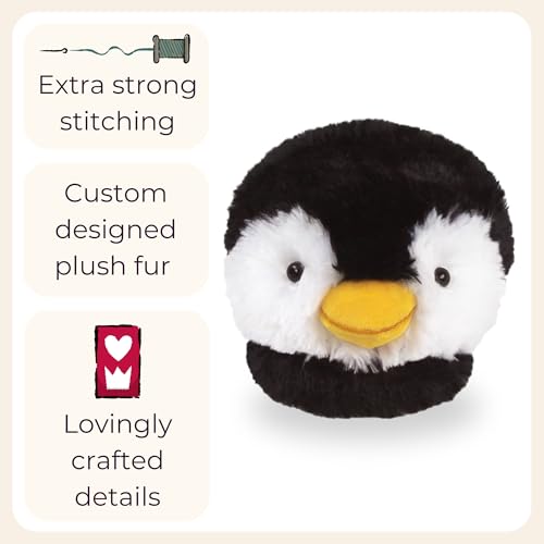 Fuzzy Penguin Slippers for Women and Men - Fluffy Plush Animal Slippers for Adults4