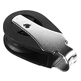 TOYANDONA Reliable Outdoor Canoe Pulley Block Heavy Duty Stainless Steel Nylon Marine Pulley for Kayak Anchor Trolley Efficient Rope Gliding Essential for Sailboats Outdoor Sports