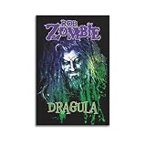 Rob Zombie-Poster Dragula auf Leinwand, Wandkunst, 