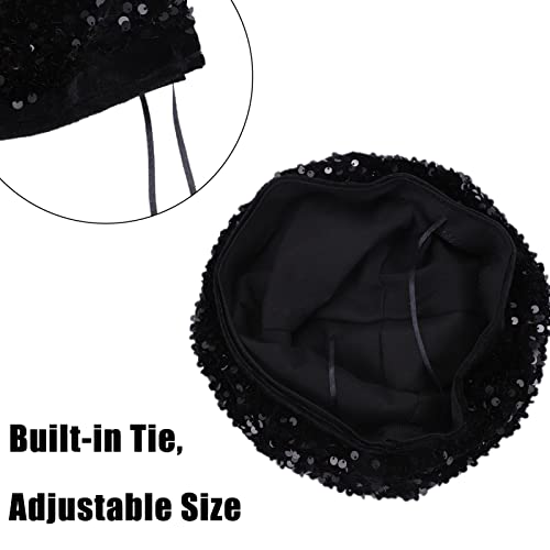 Gorro Boina con Lentejuelas para Mujer miniatura 4