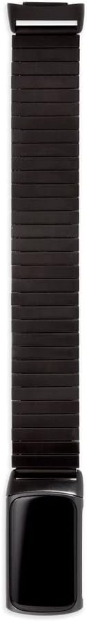 Speidel Twist-O-Flex™ Stainless Steel Watchband Compatible for use with the Fitbit Charge 5 in Brushed Silver or IP Black Sizes XXS, XS, S, M, L, XL, XXL, XXXL