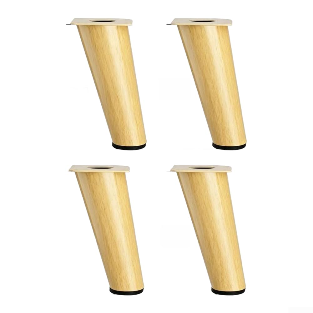 Patas de sofá de 15 cm con protector de suelo para reparar y elevar armarios dañados