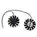 PLD08010S12HH 75mm DC 12 V 0.35A 4Pin Dual Graphics Card Video Card Fan dla MSI Twin Frozr III MSI R6870 R6950 jako wymiana