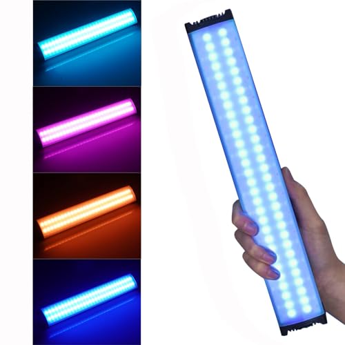 YN360 Mini RGB bastão de luz de vídeo de led portátil RGB bicolor 2700K-7500K RGB colorido para foto
