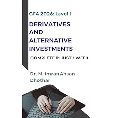 CFA level 1 2026: Derivatives and Alternative Investments Audiolibro Por M. Imran Ahsan arte de portada