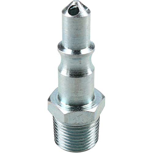 Acoplador hembra 3/8 BSP Serie 60 con rosca macho y racores de aire de latón resistente 4