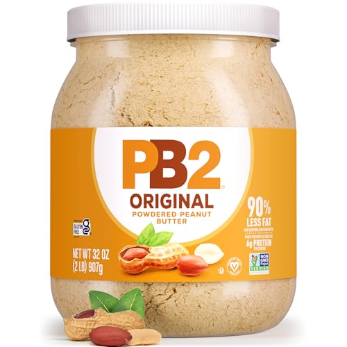 PB2 Powdered Peanut Butter Powder | 2LB Jar | Certified