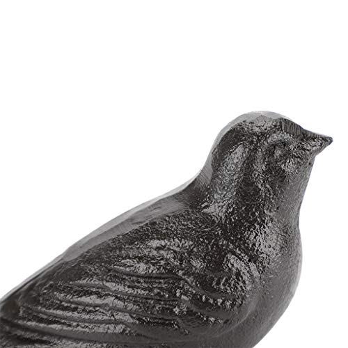 Sumnacon Cast Iron Cute Bird Door Stop - Heavy Duty Rustic Door Stopper Avoid Drilling Holes, Vintage Iron Door Wedge On All Floor Surfaces For Home Office Commercial Industrial #TOP6