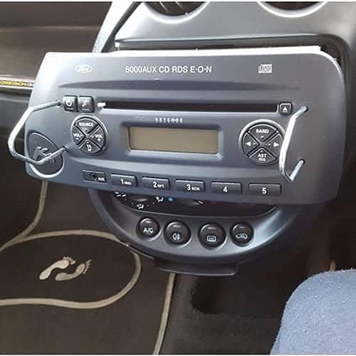 4 Stück Radio Ausbau Werkzeug, Autoradio Ausbauwerkzeug, Entriegelungsschlüssel Radio, für Autoradio Reparatur