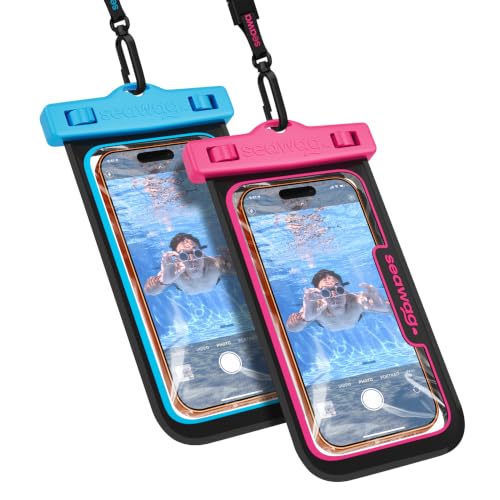 Funda impermeable para natación y kayak SEAWAG Next de ajuste universal para móvil grande