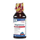 Quality Choice Nighttime Cold & Flu Cherry Liquid 12 FL OZ