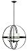 Hinkley 3274BZ Transitional Four Light Chandelier from Atrium Collection in Bronze/Dark Finish, See Image